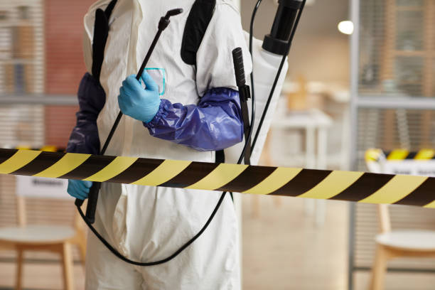 Professional Drug Lab Cleanup technician working in Hathaway Pines, CA